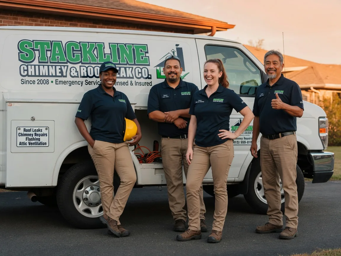 Chimney flashing repair company in Wyoming, IA